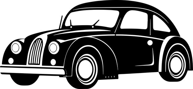 Vintage car logo vector icon fast elegant