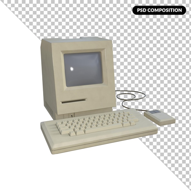 vintage eşyalar 3D render
