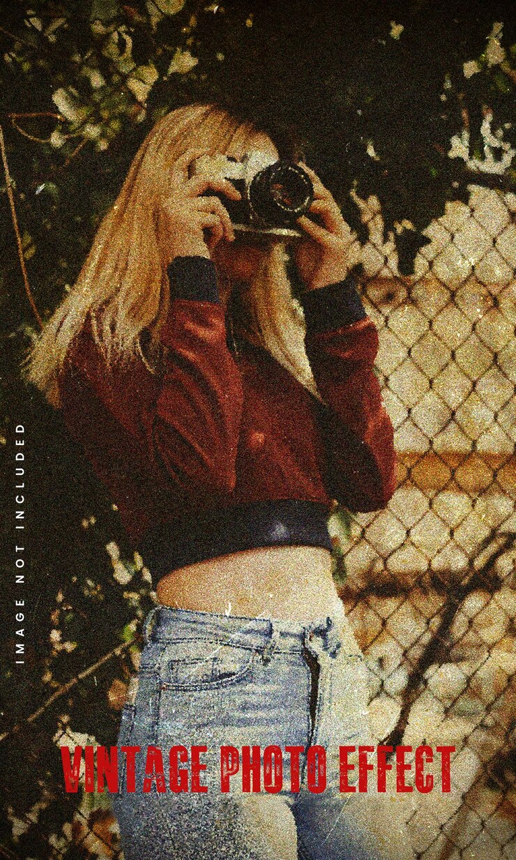 PSD vintage foto-effect