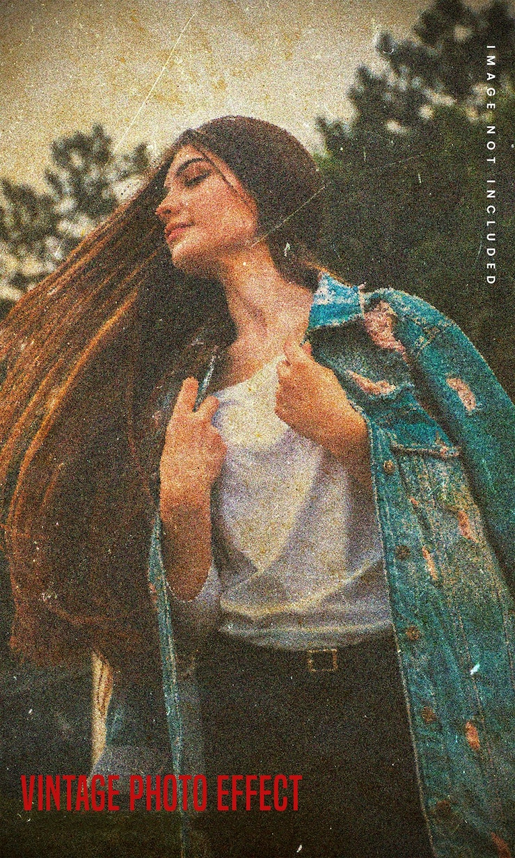 PSD vintage foto-effect