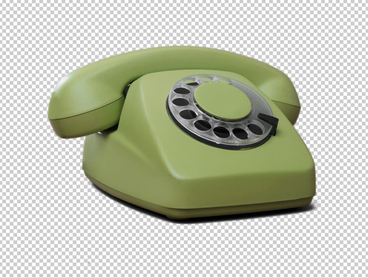 PSD vintage gave telefoon