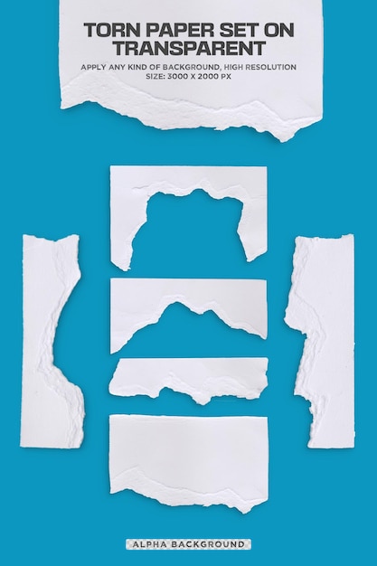 Vintage gescheurd papier achtergrond