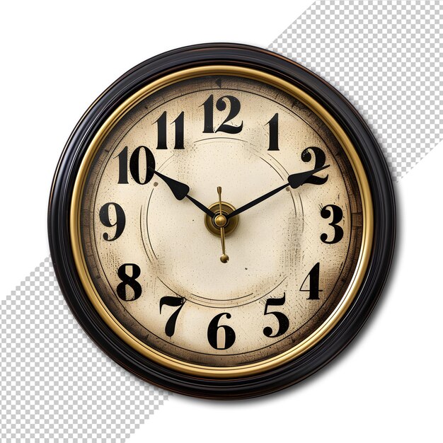 PSD vintage horloge png