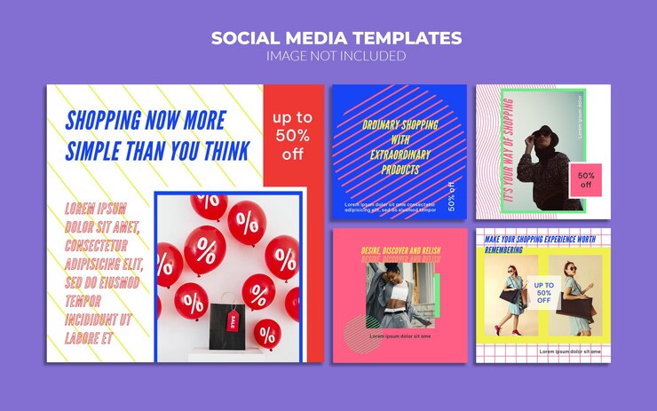PSD ヴィンテージinstagramsocialmedia投稿テンプレート