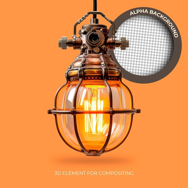 Luce vintage per composizione