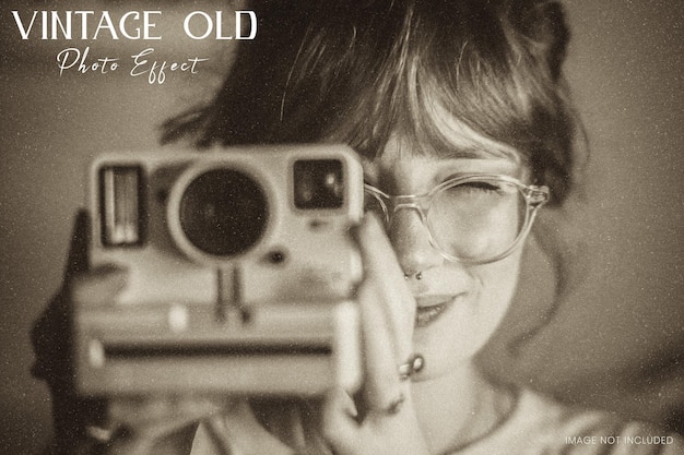 Vintage Old Photo Effect