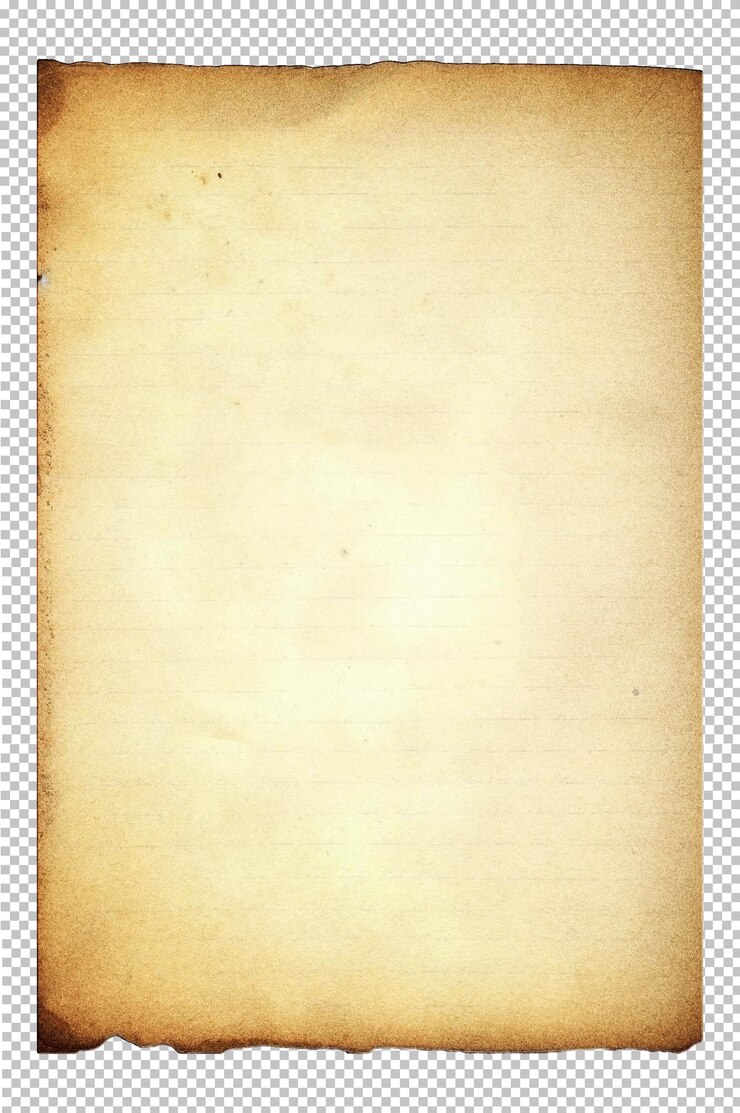 PSD vintage paper with distressed texture and torn aged edges rustic brown cardboard book cover