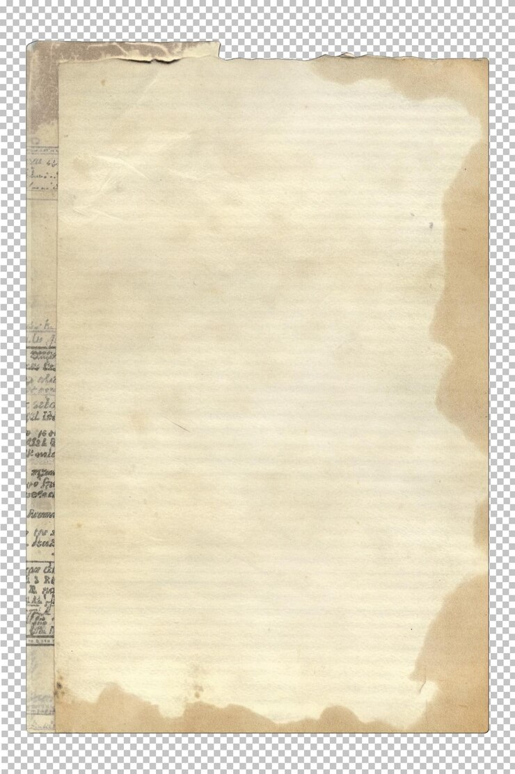 PSD vintage paper with distressed texture and torn aged edges rustic brown cardboard book cover