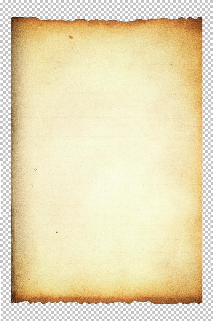 PSD vintage paper with distressed texture and torn aged edges rustic brown cardboard book cover