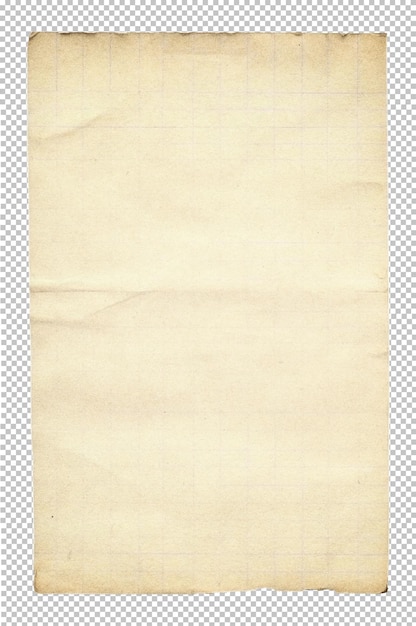 PSD vintage papier met verontruste textuur en gescheurde oude randen rustieke bruine kartonnen boekomslag