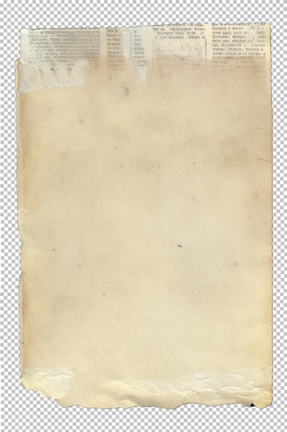 PSD vintage papier met verontruste textuur en gescheurde oude randen rustieke bruine kartonnen boekomslag