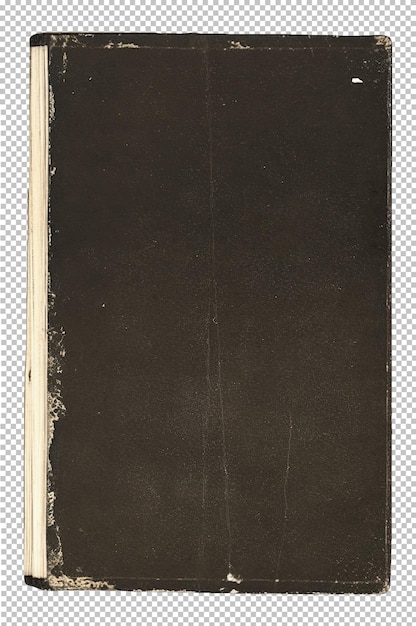Vintage papier z teksturą w trudnej sytuacji i podartymi krawędziami wieku rustykalna brązowa tekturowa okładka książki