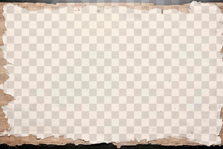 PSD vintage parchment paper texture png overlay effect transparent background