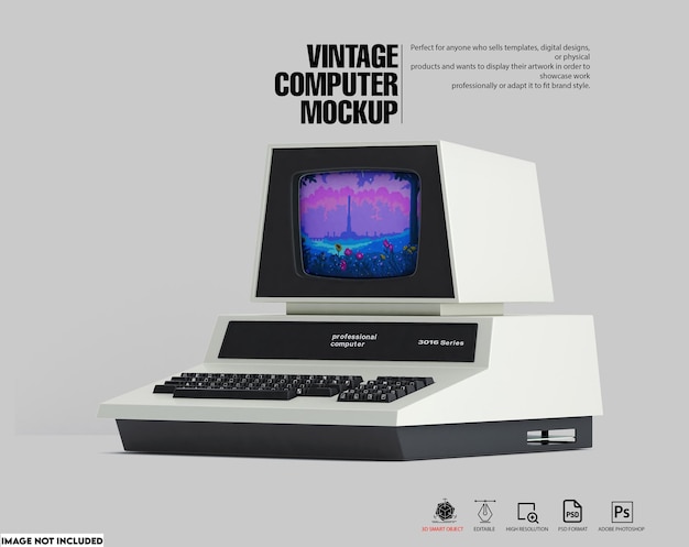 Vintage pc-model