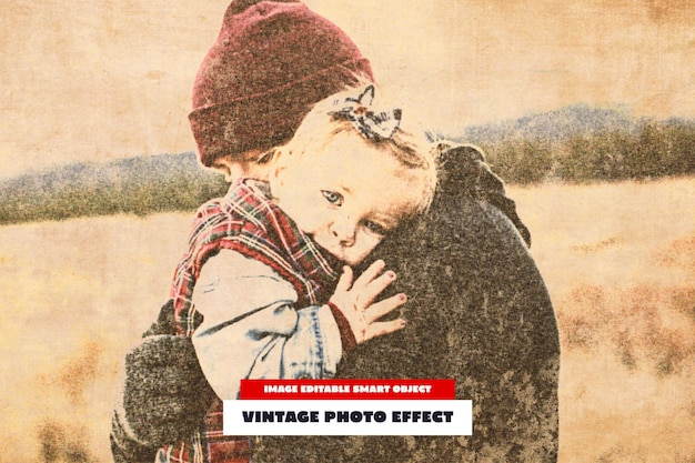 Эффект старинной фотографии