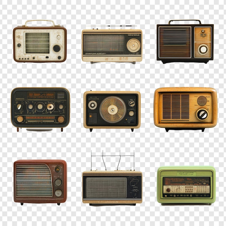 PSD vintage radio collection