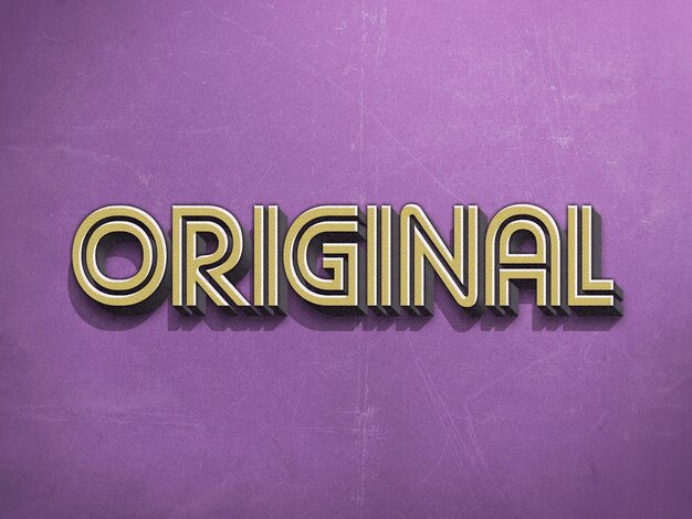 Vintage Retro Text Effect Plik Photoshop