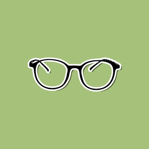 vintage sticker halftone elementen