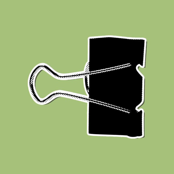 PSD vintage sticker in halftone style