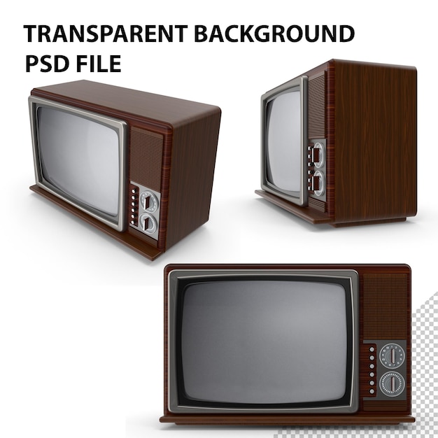 PSD ヴィンテージテレビ