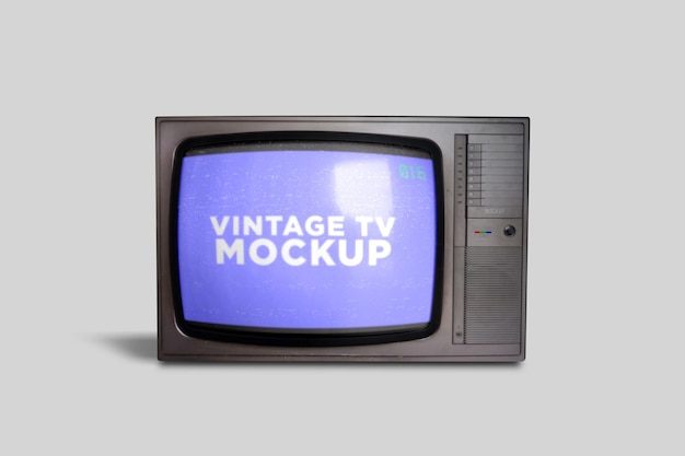 Mockup tv vintage