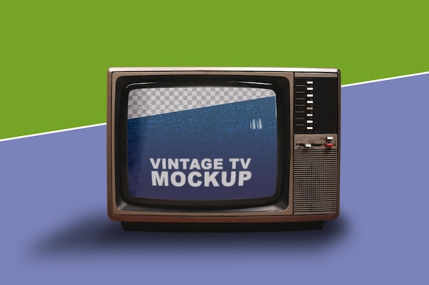 Vintage tv-model