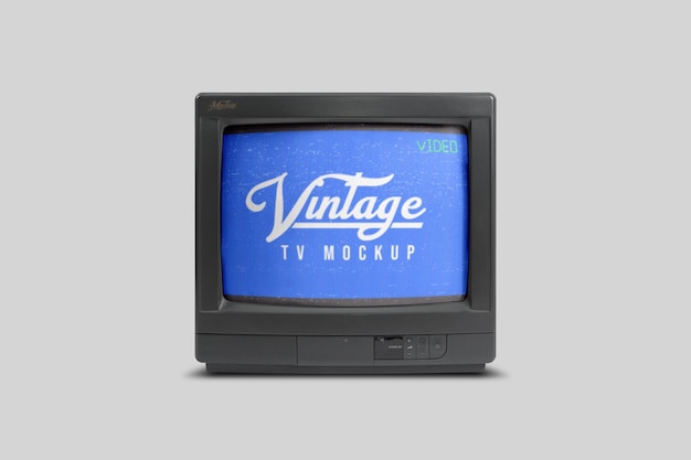 PSD vintage tv-model