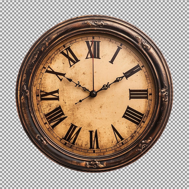 PSD Винтажные настенные часы, изолированный объект на белом фоне v 6 id вакансии d43fe07ee8204a0596e634e24bf8e978