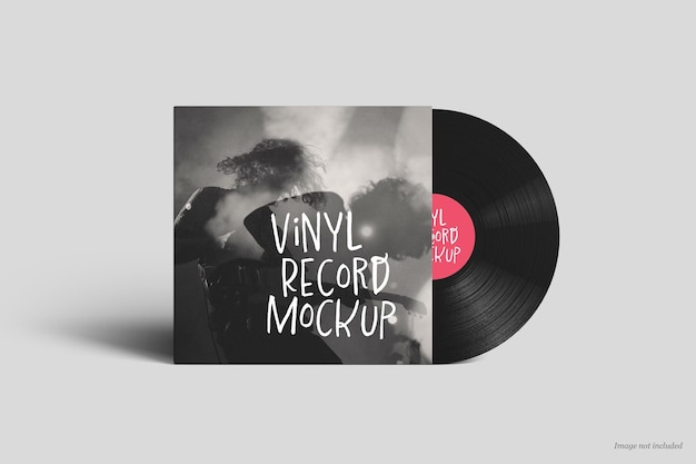 Vinyl platenhoes mockup