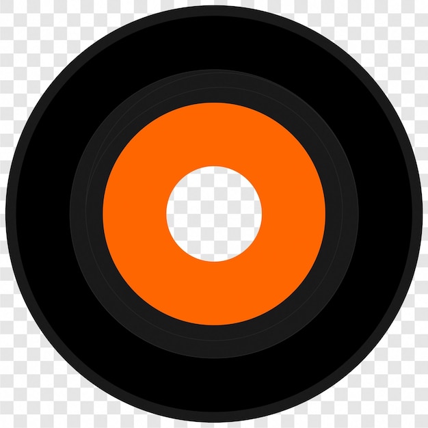 Vinyl record transparent