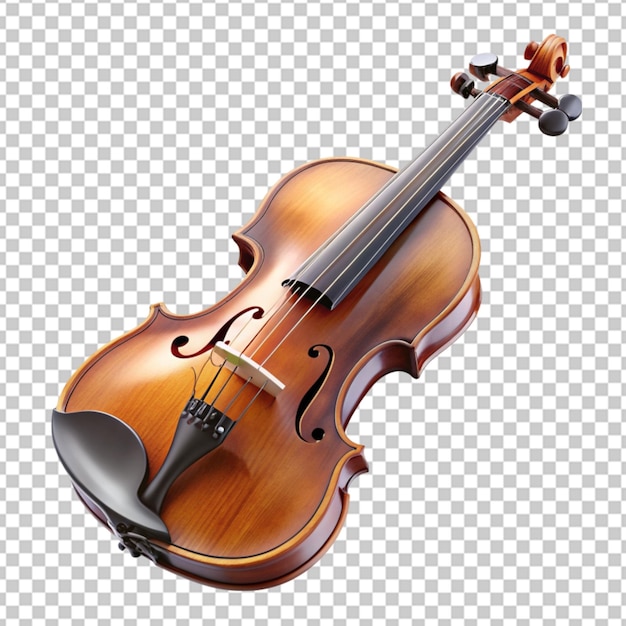 PSD a violin transparent background