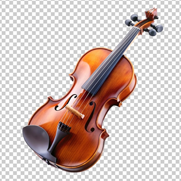 PSD a violin transparent background