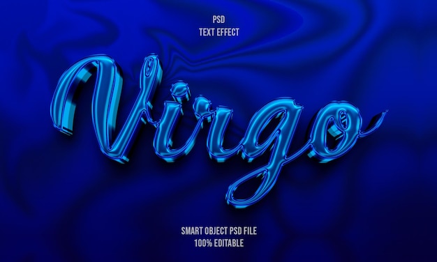 Virgo text effect