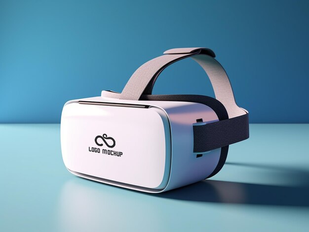 virtual reality headset logo mocku