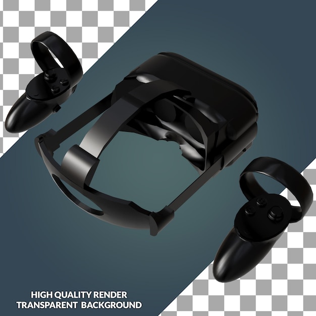 PSD virtual reality headset