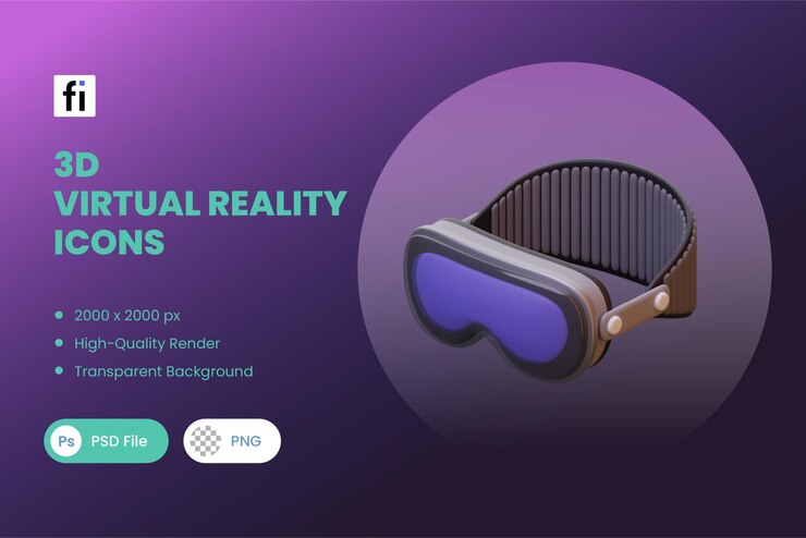 PSD virtual reality headset