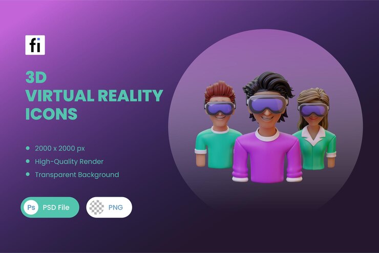 PSD virtual reality multiuser