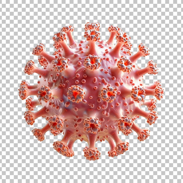 PSD virus isolated on transparent background