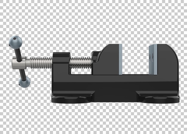 Vise isolato su sfondo trasparente illustrazione di rendering 3d