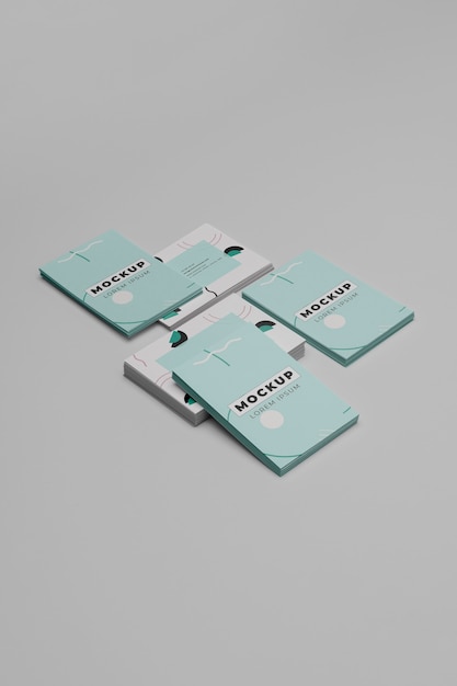 Visit cards design mockup