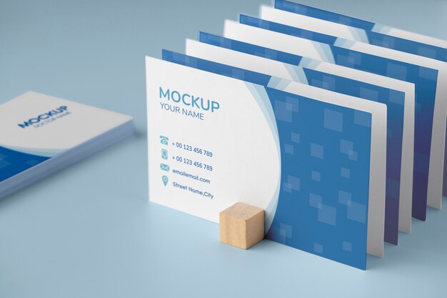 PSD visitekaartje dokter mockup ontwerp