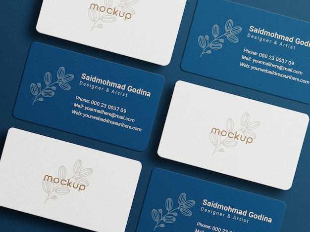 Visitekaartje mockup