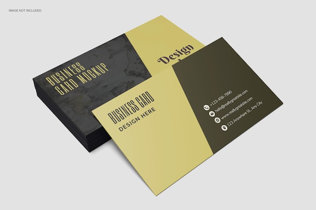 Visitekaartje mockup