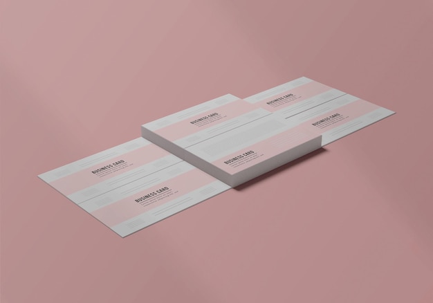 PSD visitekaartje psd mockup ontwerp