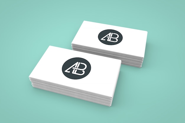 Visitekaartjes mock up