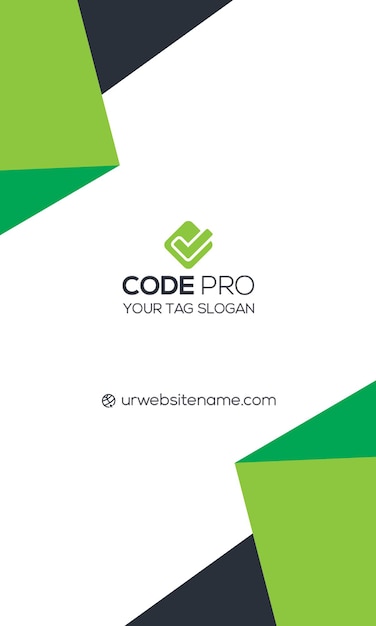 Visitkortdesign med Code Pro
