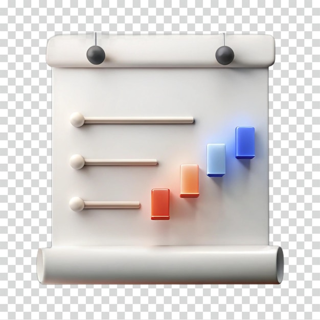 visualizing progress a 3d chart showing incremental growth