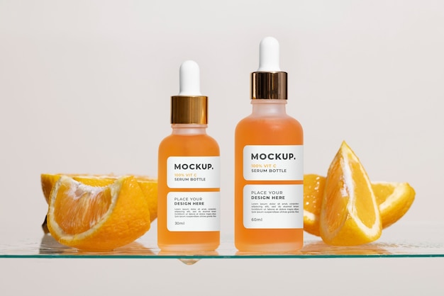 vitamin c serum with citrus