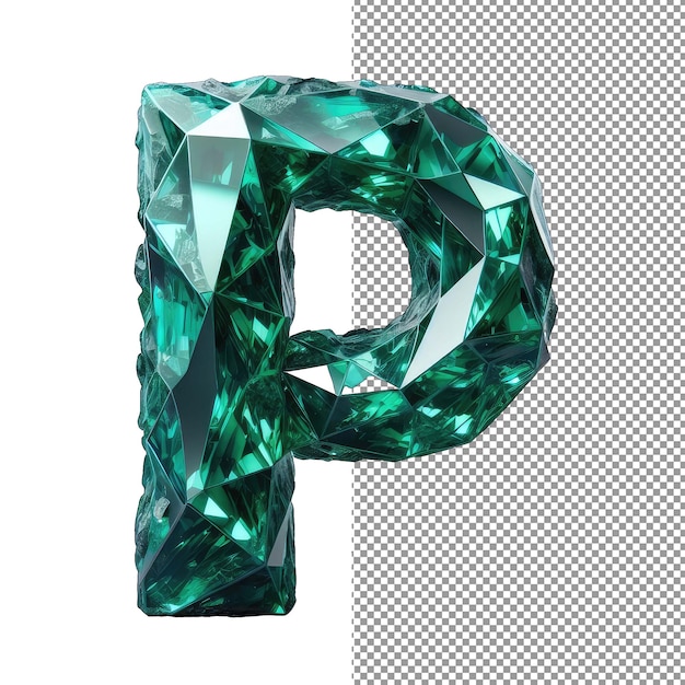 PSD vivid radiance 3d letter svelata