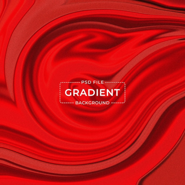 Vivid Red Swirl Gradient Background for Creative Projects
